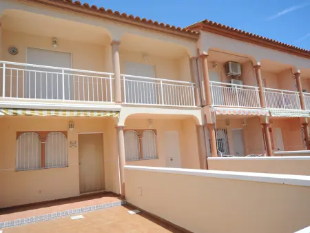 Maison mitoyenne à Peñiscola, piscine, climatisation, proche plage - Photo 18