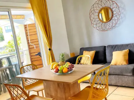 Logement avec piscine, vue mer - 4 pers., Appartement 2 personnes à Le Tampon - Photo 3