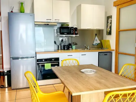 Logement avec piscine, vue mer - 4 pers., Appartement 2 personnes à Le Tampon - Photo 4