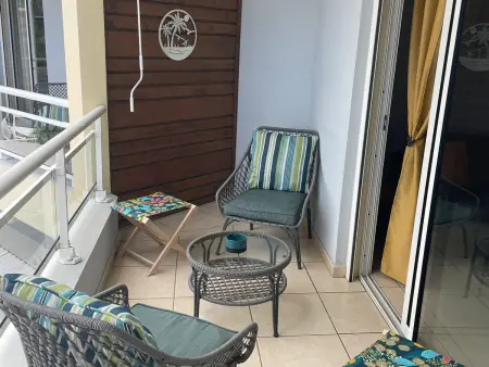 Logement avec piscine, vue mer - 4 pers., Appartement 2 personnes à Le Tampon - Photo 7
