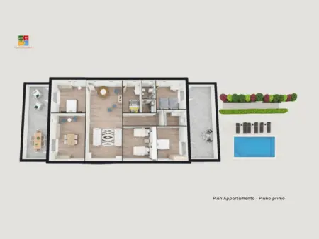 Villa La Picena, Maison 13 personnes à Ripatransone - Photo 34