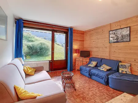 Appartement confortable, terrasse - 6 pers., Appartement 6 personnes à La Clusaz - Photo 2