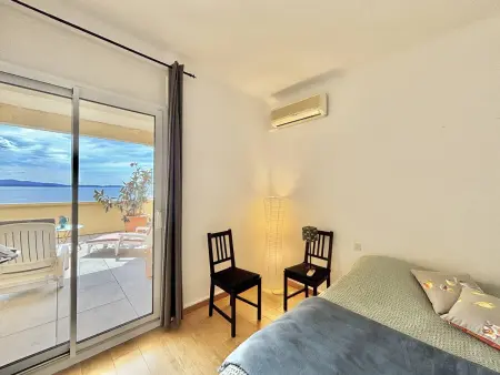 Appartement climatisé, vue mer - 4 pers., Appartement 4 personnes à Ajaccio - Photo 13