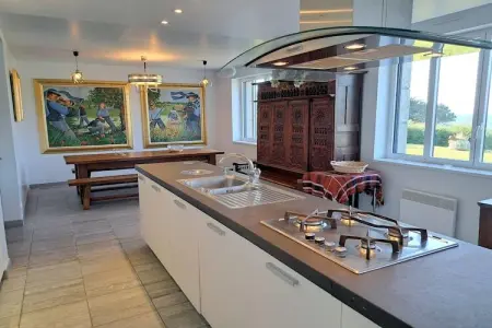 Granitsteinhaus in Nevez, Spacieuse villa côtière près de la plage, Rospico - Photo 11