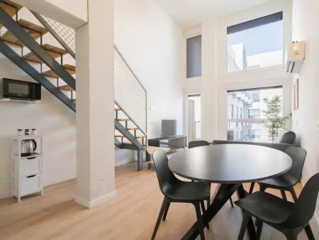 Loft industriel avec piscine - Madrid, Appartement 4 personnes à Madrid - Photo 2