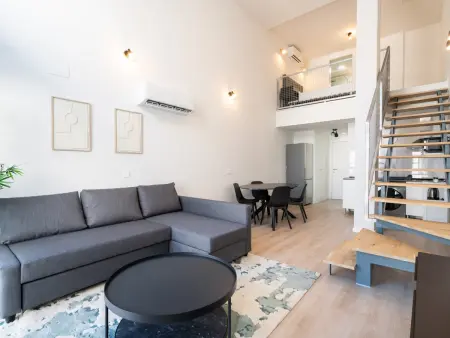 Loft industriel avec piscine - Madrid, Appartement 4 personnes à Madrid - Photo 5