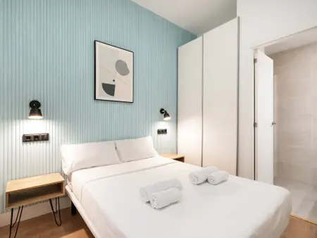 Appartement moderne proche métro Vallecas, Appartement 4 personnes à Madrid - Photo 2