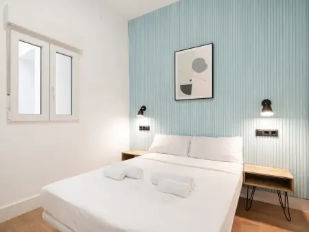 Appartement moderne proche métro Vallecas, Appartement 4 personnes à Madrid - Photo 11
