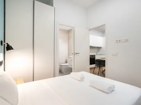 Appartement moderne proche métro Vallecas, Appartement 4 personnes à Madrid - Photo 15