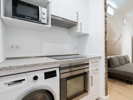 Moderne studio central à Madrid, Appartement 4 personnes à Madrid - Photo 12