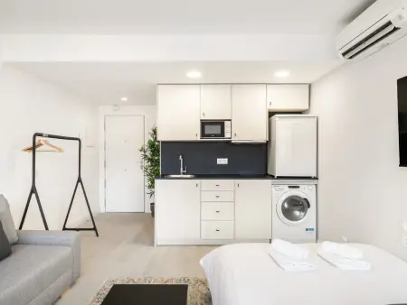 Studio moderne, parking inclus - 4 pers., Appartement 4 personnes à Madrid - Photo 7
