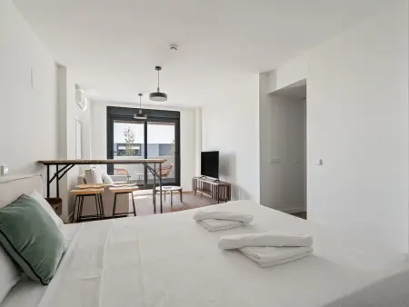 Appartement cosy avec balcon - 4 pers., Appartement 4 personnes à San Sebastián de los Reyes - Photo 4