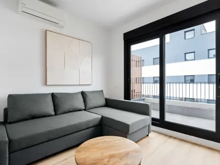 Studio moderne, clim et piscine - 2 pers., Appartement 2 personnes à San Sebastián de los Reyes - Photo 2