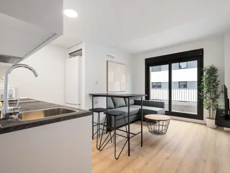 Studio moderne, clim et piscine - 2 pers., Appartement 2 personnes à San Sebastián de los Reyes - Photo 3