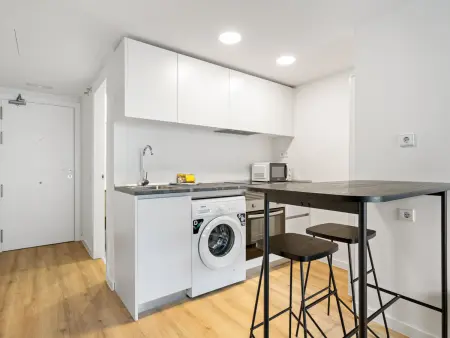 Studio moderne, clim et piscine - 2 pers., Appartement 2 personnes à San Sebastián de los Reyes - Photo 7
