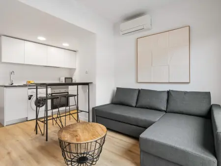 Studio moderne, clim et piscine - 2 pers., Appartement 2 personnes à San Sebastián de los Reyes - Photo 9