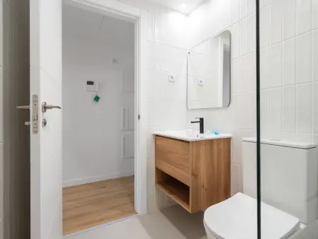 Studio moderne, clim et piscine - 2 pers., Appartement 2 personnes à San Sebastián de los Reyes - Photo 11