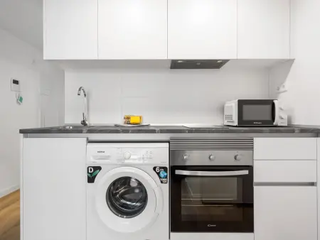 Studio moderne, clim et piscine - 2 pers., Appartement 2 personnes à San Sebastián de los Reyes - Photo 13