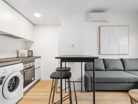 Studio moderne, clim et piscine - 2 pers., Appartement 2 personnes à San Sebastián de los Reyes - Photo 18