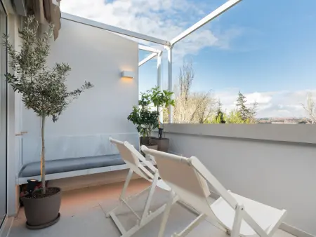 Attique design avec terrasse privée à La Latina - Photo 4