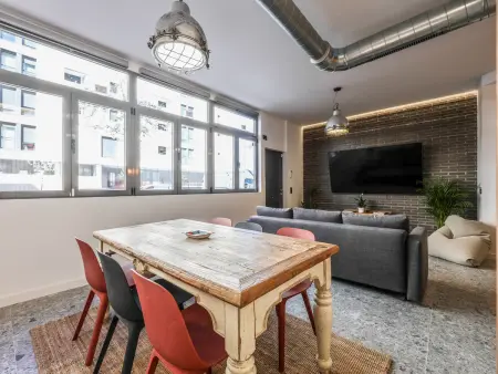 Appartement industriel avec parking - 4 pers., Appartement 4 personnes à Madrid - Photo 12