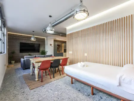 Appartement industriel avec parking - 4 pers., Appartement 4 personnes à Madrid - Photo 14