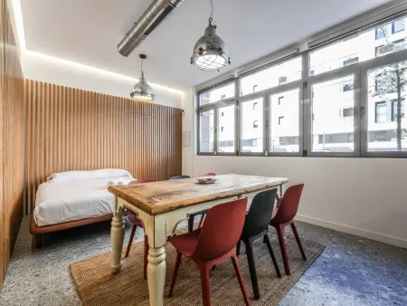 Appartement industriel avec parking - 4 pers., Appartement 4 personnes à Madrid - Photo 16