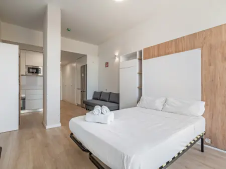 Studio moderne avec piscine -  personnes, Appartement 2 personnes à Madrid - Photo 7