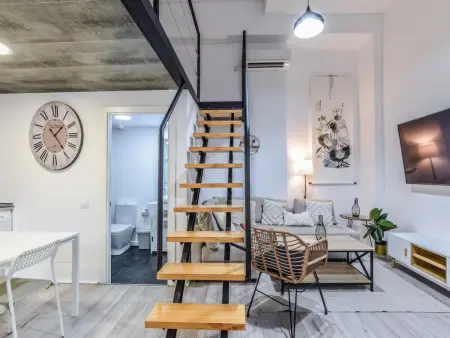 Appartement cosy avec climatisation - 4 pers., Appartement 4 personnes à Madrid - Photo 9
