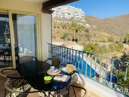 Appartement vue mer et montagne, climatisation, Appartement 6 personnes à Nerja - Photo 1