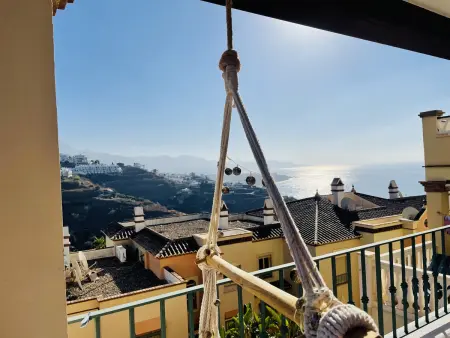 Appartement vue mer et montagne, climatisation, Appartement 6 personnes à Nerja - Photo 2