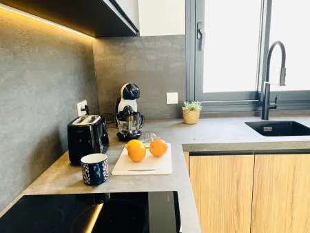 Villa moderne, vue mer - 6 pers., Maison 6 personnes à Nerja - Photo 12