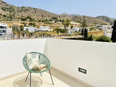 Villa moderne, vue mer - 6 pers., Maison 6 personnes à Nerja - Photo 20
