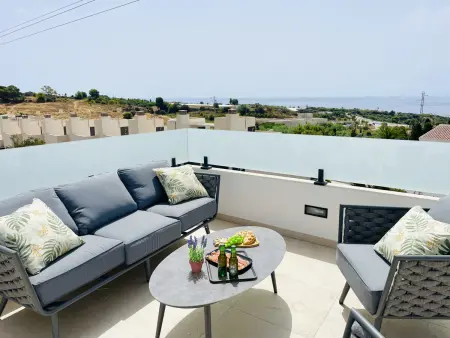 Villa moderne, vue mer - 6 pers., Maison 6 personnes à Nerja - Photo 22