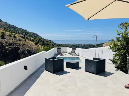 Maison vue mer, piscine, clim - 4 pers., Maison 4 personnes à Frigiliana - Photo 15