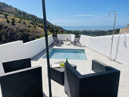Maison vue mer, piscine, clim - 4 pers., Maison 4 personnes à Frigiliana - Photo 16