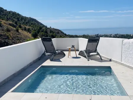 Maison vue mer, piscine, clim - 4 pers., Maison 4 personnes à Frigiliana - Photo 21