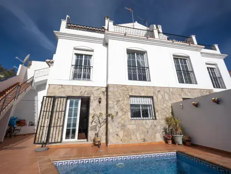 Maison avec piscine privée, vue mer - ? pers., Maison 14 personnes à Frigiliana - Photo 13
