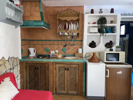 Studio rustique avec clim et vue panoramique, Appartement 3 personnes à Cómpeta - Photo 8