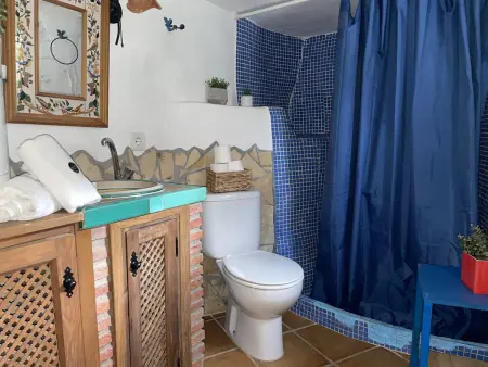 Studio rustique avec clim et vue panoramique, Appartement 3 personnes à Cómpeta - Photo 12