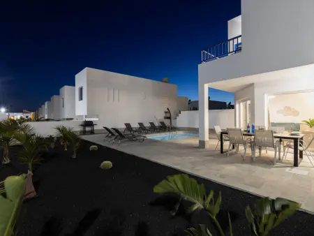 Villa avec piscine privée - 6 pers., Villa 6 personnes à Playa Blanca - Photo 3