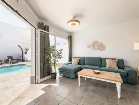 Villa avec piscine privée - 6 pers., Villa 6 personnes à Playa Blanca - Photo 25