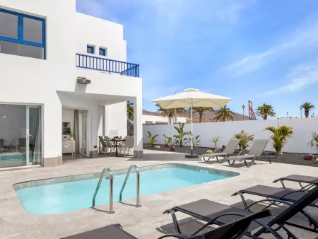 Villa avec piscine privée - 6 pers., Villa 6 personnes à Playa Blanca - Photo 29