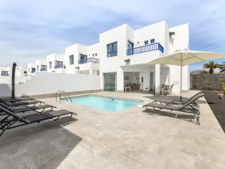 Villa avec piscine privée - 6 pers., Villa 6 personnes à Playa Blanca - Photo 30