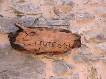 Zypressen, ein Haus im Wald an der ligurischen Riviera - Photo 11