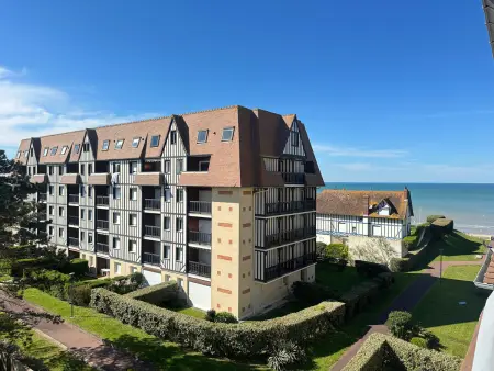 Appartement avec animaux - 4 pers, aperçu mer, Appartement 4 personnes à Cabourg - Photo 1