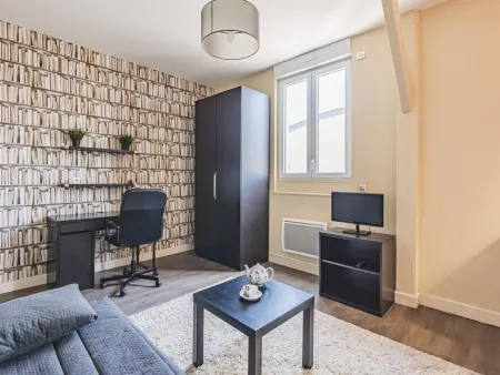 Studio cosy, hyper centre - Reims, Appartement 2 personnes à Reims - Photo 2