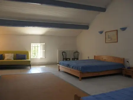Bauernhaus mit Garten und Pool mit Bergblick, Maison 10 personnes à Sarrians - Photo 7