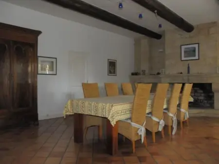 Bauernhaus mit Garten und Pool mit Bergblick, Maison 10 personnes à Sarrians - Photo 21