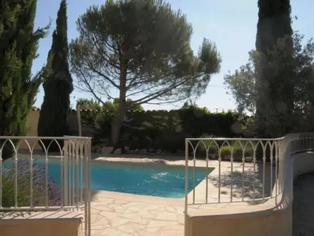 Bauernhaus mit Garten und Pool mit Bergblick, Maison 10 personnes à Sarrians - Photo 25